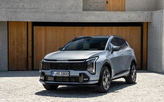 Noua Kia Sportage facelift, acum și în Europa cu ampatament mai scurt