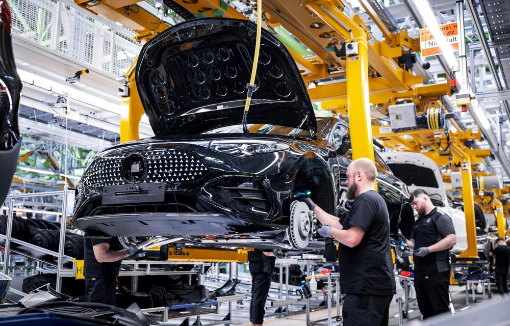 Noul Mercedes-Benz CLA a intrat în producția de serie - Poza 5