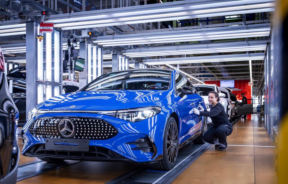 Noul Mercedes-Benz CLA a intrat în producția de serie - Poza 6