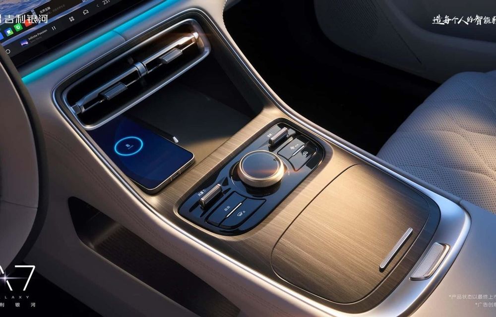 Noul Geely Galaxy A7, o berlină hibridă din China cu autonomie de 2100 kilometri - Poza 11