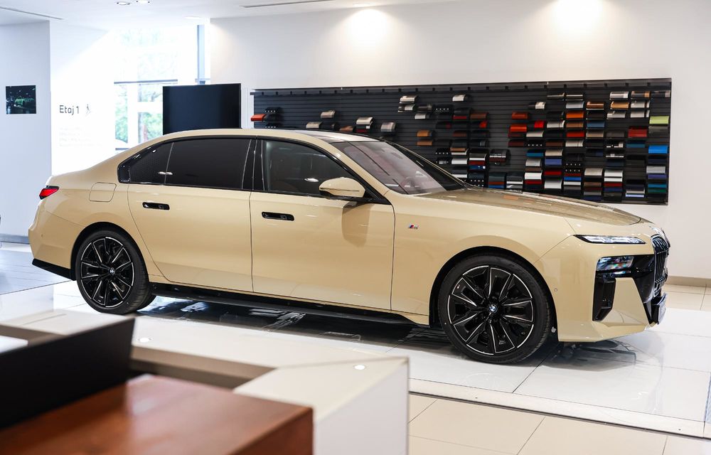 BMW Seria 7 primește o vopsea nouă pentru piața din România - Poza 5