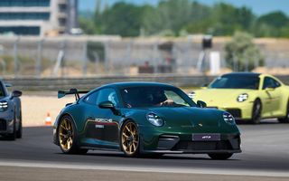 REPORTAJ: Adrenalină pe circuitul Balaton Park, alături de toată gama Porsche