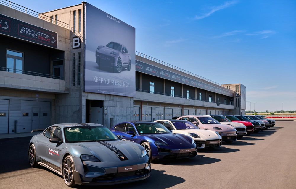 REPORTAJ: Adrenalină pe circuitul Balaton Park, alături de toată gama Porsche - Poza 17