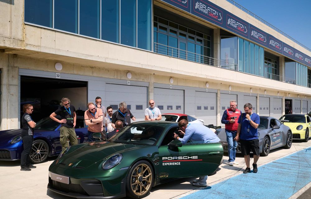 REPORTAJ: Adrenalină pe circuitul Balaton Park, alături de toată gama Porsche - Poza 36