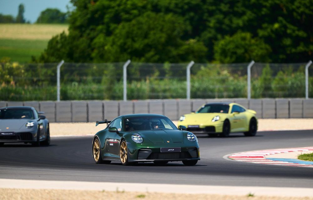 REPORTAJ: Adrenalină pe circuitul Balaton Park, alături de toată gama Porsche - Poza 48