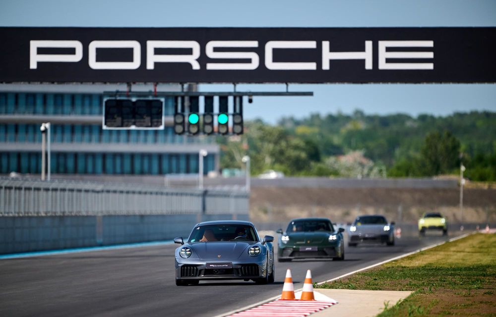 REPORTAJ: Adrenalină pe circuitul Balaton Park, alături de toată gama Porsche - Poza 79
