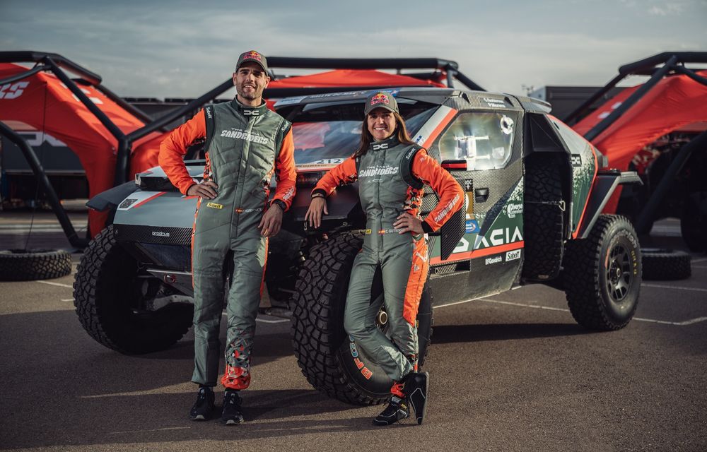 Cristina Gutierrez și Pablo Moreno și-au prelungit contractul cu Dacia Sandriders - Poza 1