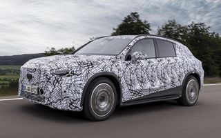 Noi imagini cu viitorul Mercedes-Benz GLC electric: lansarea, la Salonul Auto din Munchen