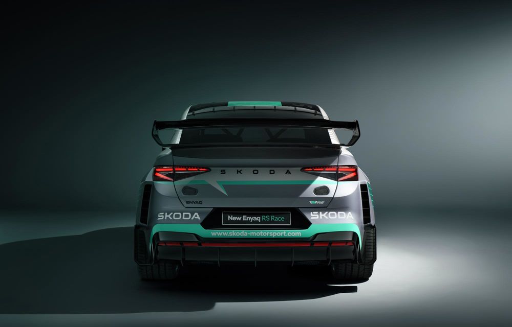 Skoda relansează conceptul Enyaq RS Race, cu design revizuit - Poza 7