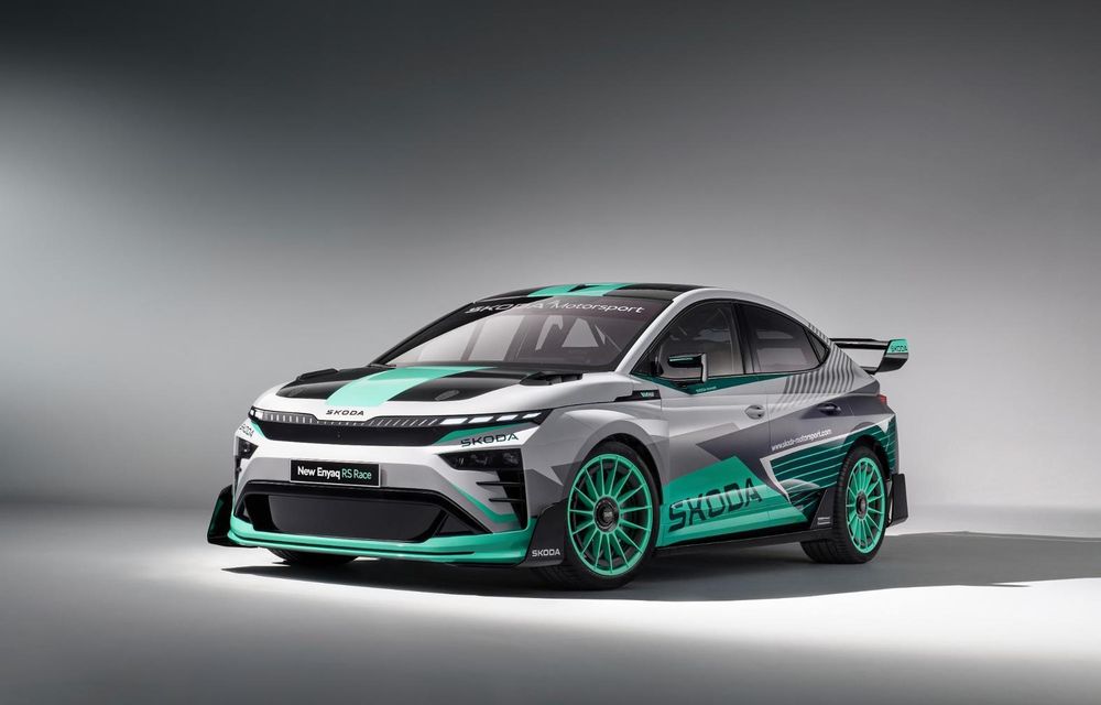 Skoda relansează conceptul Enyaq RS Race, cu design revizuit - Poza 1