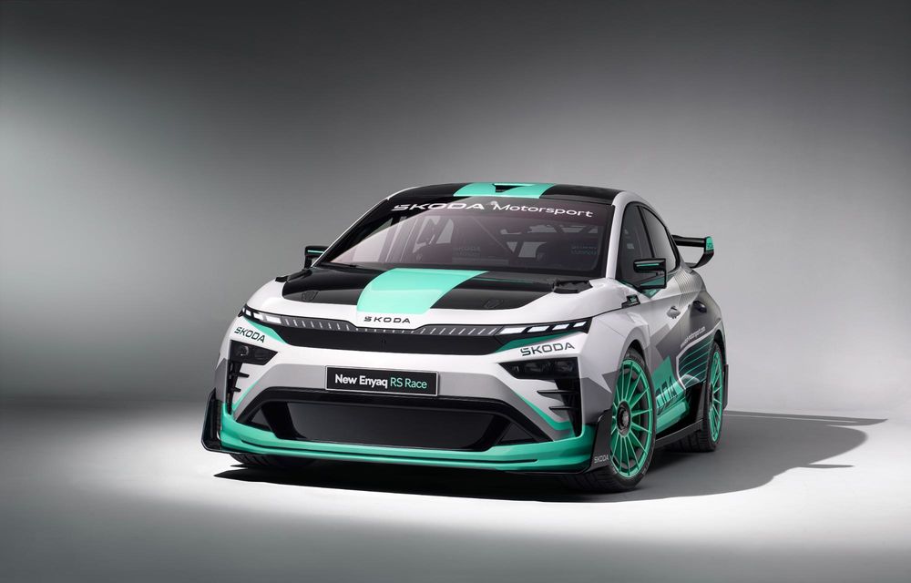 Skoda relansează conceptul Enyaq RS Race, cu design revizuit - Poza 2