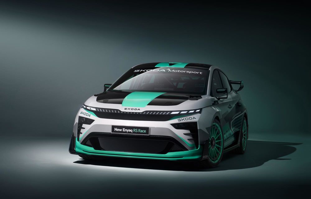 Skoda relansează conceptul Enyaq RS Race, cu design revizuit - Poza 3