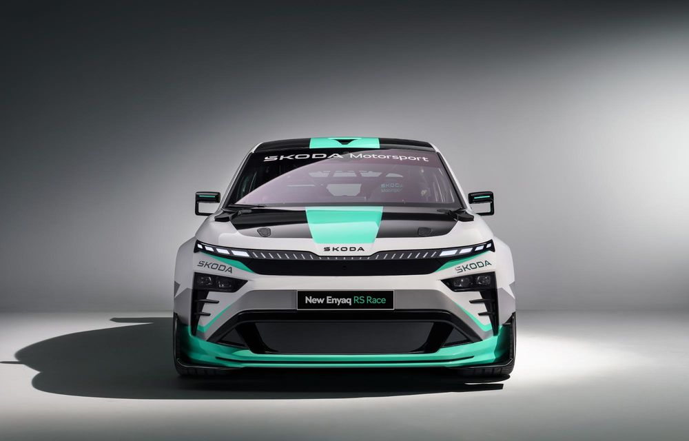 Skoda relansează conceptul Enyaq RS Race, cu design revizuit - Poza 4