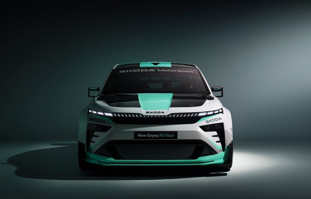 Skoda relansează conceptul Enyaq RS Race, cu design revizuit - Poza 5