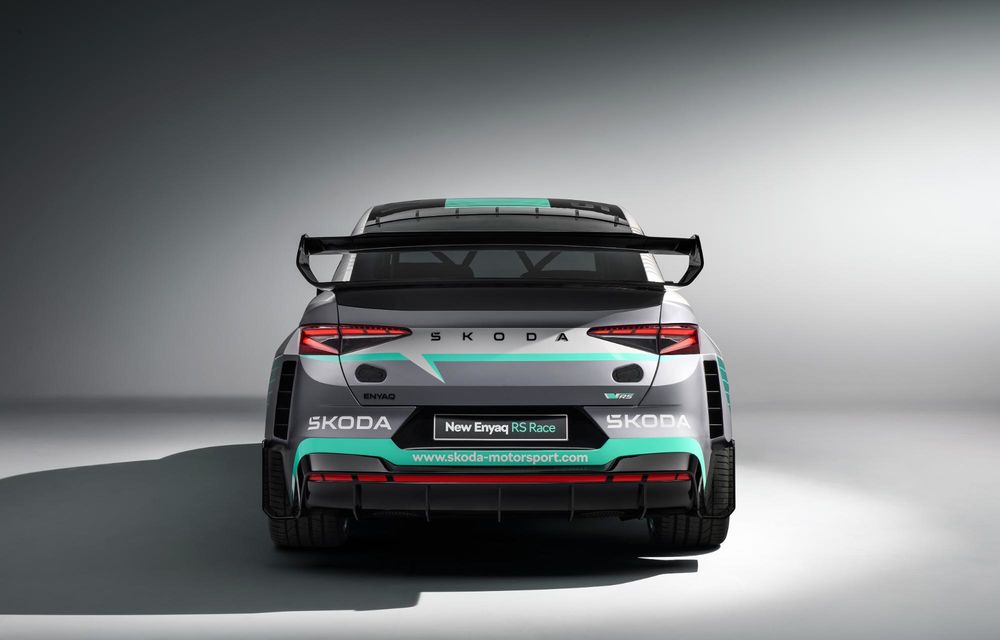 Skoda relansează conceptul Enyaq RS Race, cu design revizuit - Poza 6