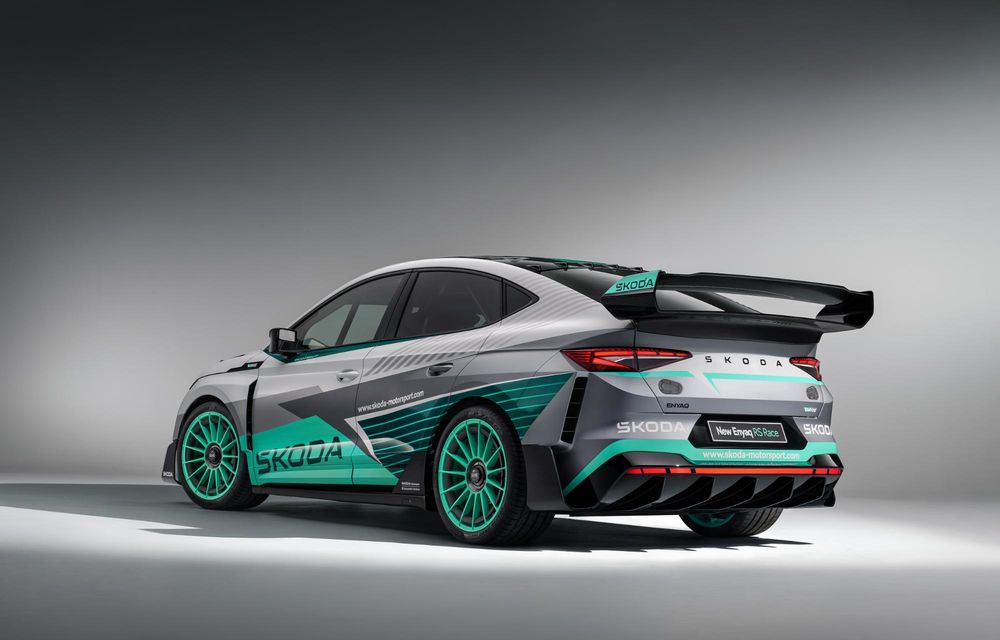 Skoda relansează conceptul Enyaq RS Race, cu design revizuit - Poza 8