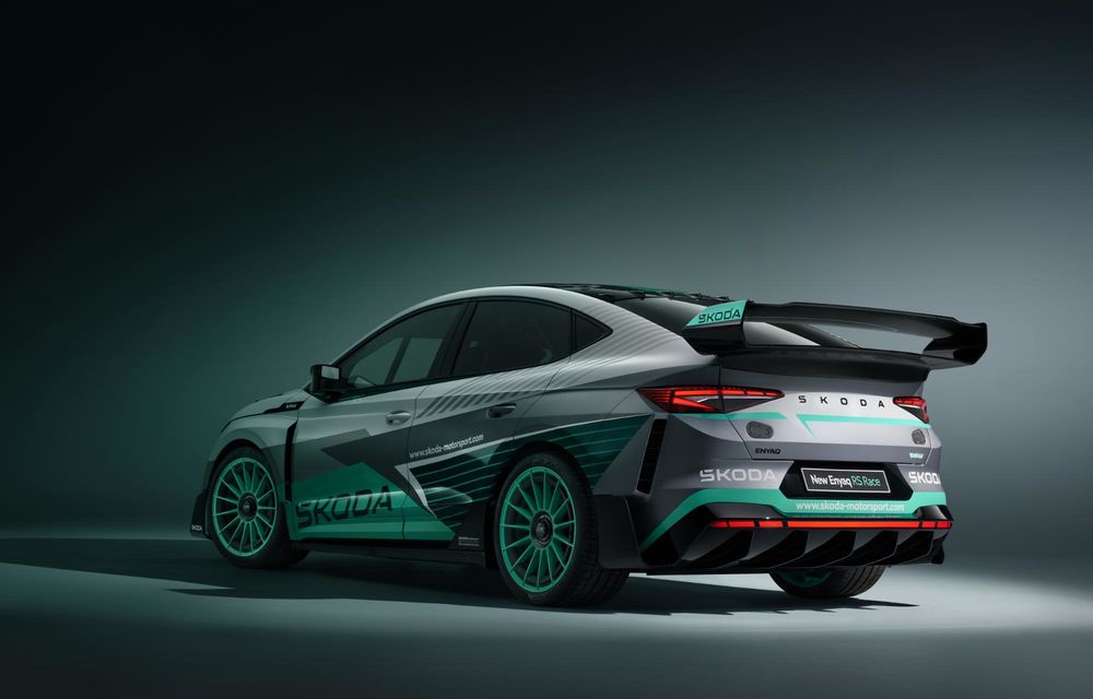 Skoda relansează conceptul Enyaq RS Race, cu design revizuit - Poza 9