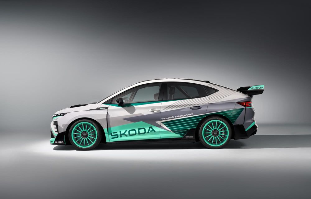 Skoda relansează conceptul Enyaq RS Race, cu design revizuit - Poza 10