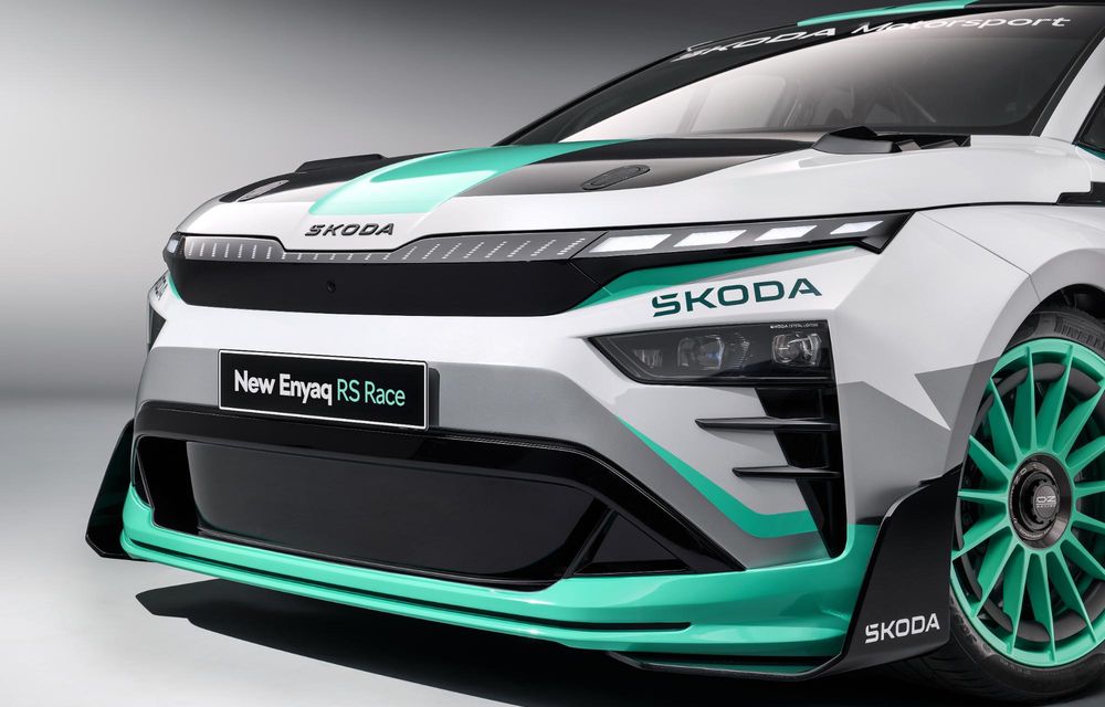 Skoda relansează conceptul Enyaq RS Race, cu design revizuit - Poza 11