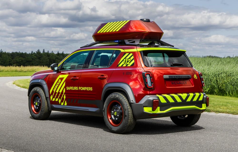 Renault reinventează vehiculele de urgență cu noul concept Vision 4rescue - Poza 11