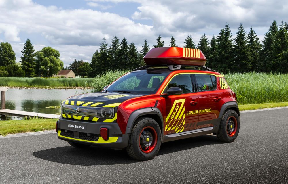 Renault reinventează vehiculele de urgență cu noul concept Vision 4rescue - Poza 2