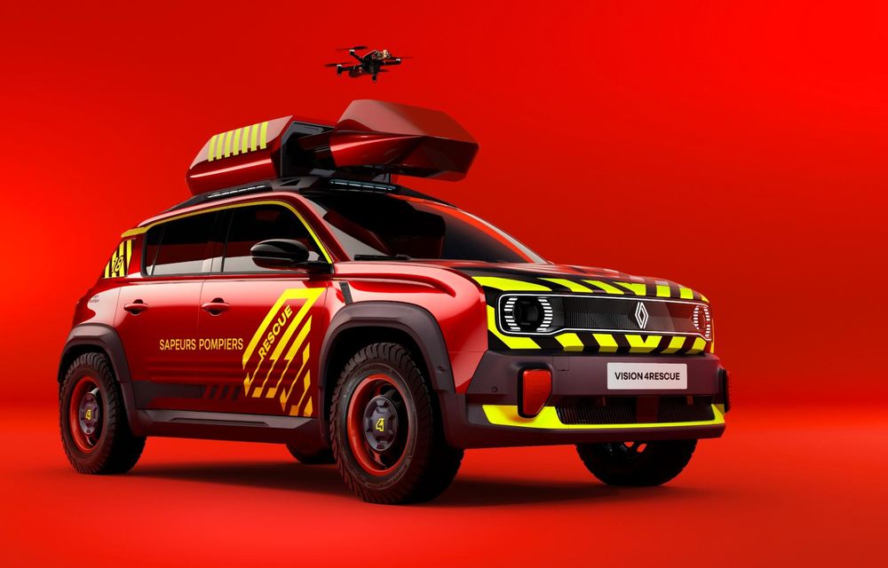 Renault reinventează vehiculele de urgență cu noul concept Vision 4rescue - Poza 3