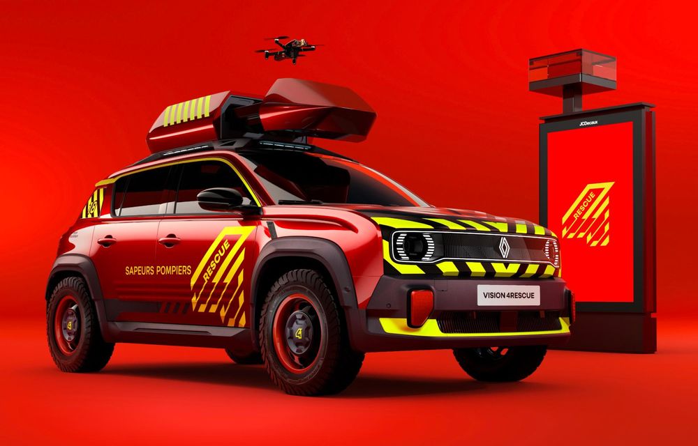 Renault reinventează vehiculele de urgență cu noul concept Vision 4rescue - Poza 5