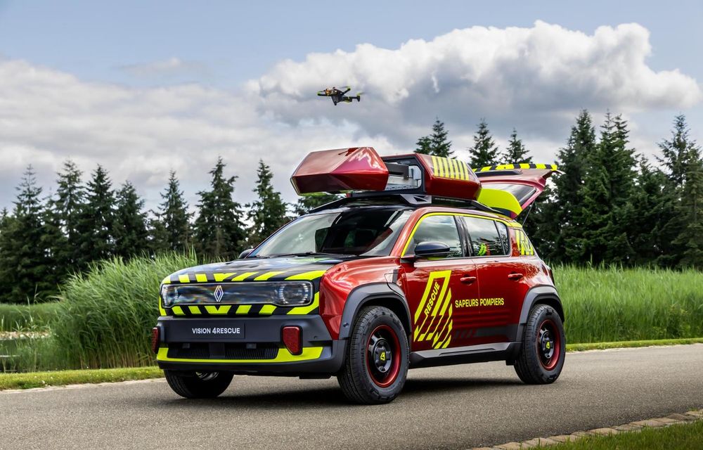 Renault reinventează vehiculele de urgență cu noul concept Vision 4rescue - Poza 1