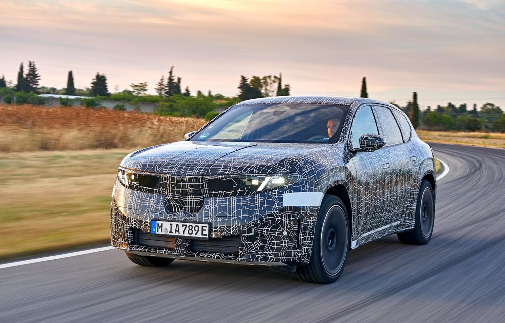 Noi imagini cu viitorul BMW iX3: autonomie de 800 km - Poza 12