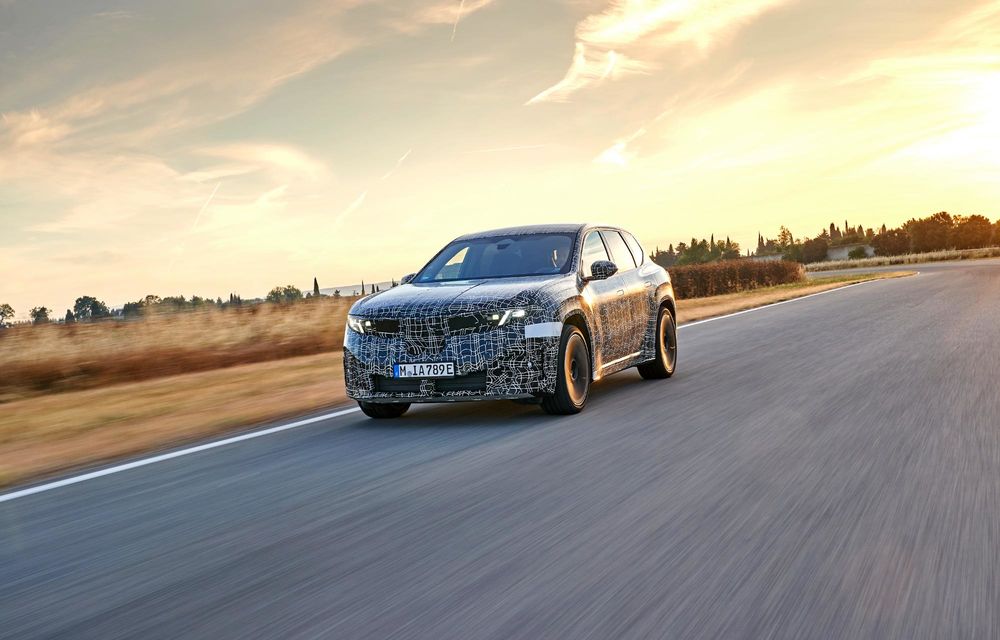 Noi imagini cu viitorul BMW iX3: autonomie de 800 km - Poza 14