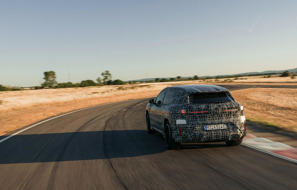 Noi imagini cu viitorul BMW iX3: autonomie de 800 km - Poza 16