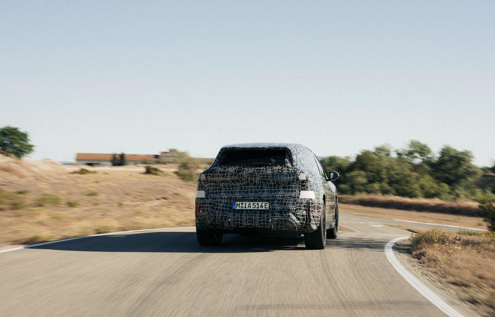 Noi imagini cu viitorul BMW iX3: autonomie de 800 km - Poza 17