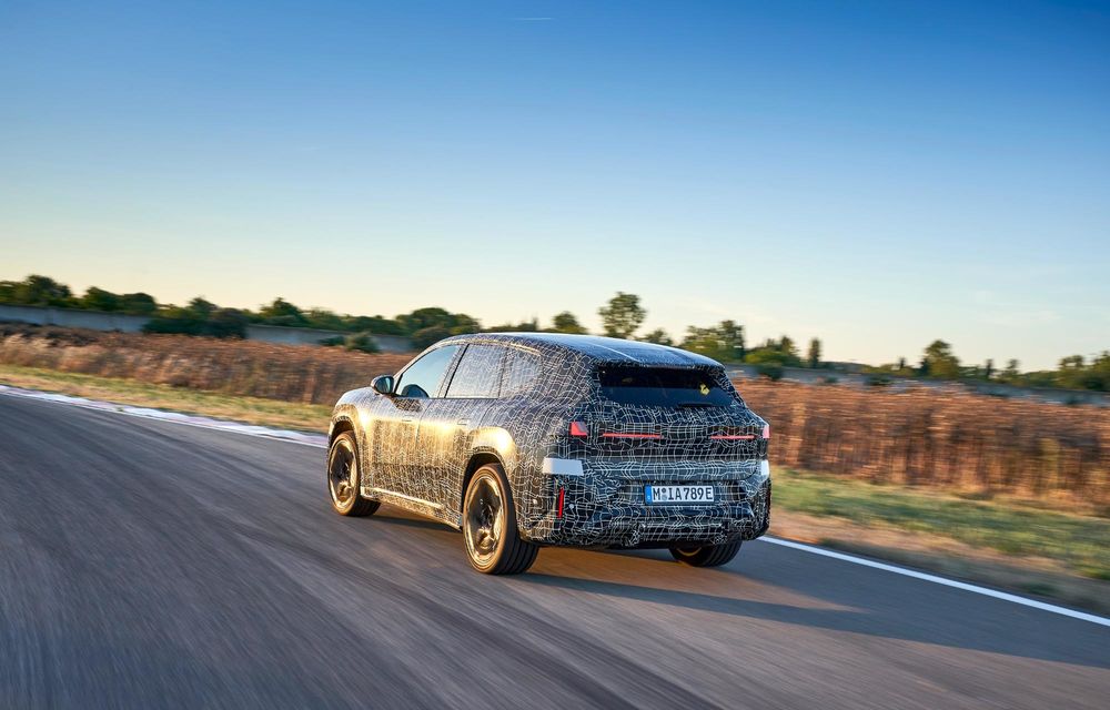 Noi imagini cu viitorul BMW iX3: autonomie de 800 km - Poza 20