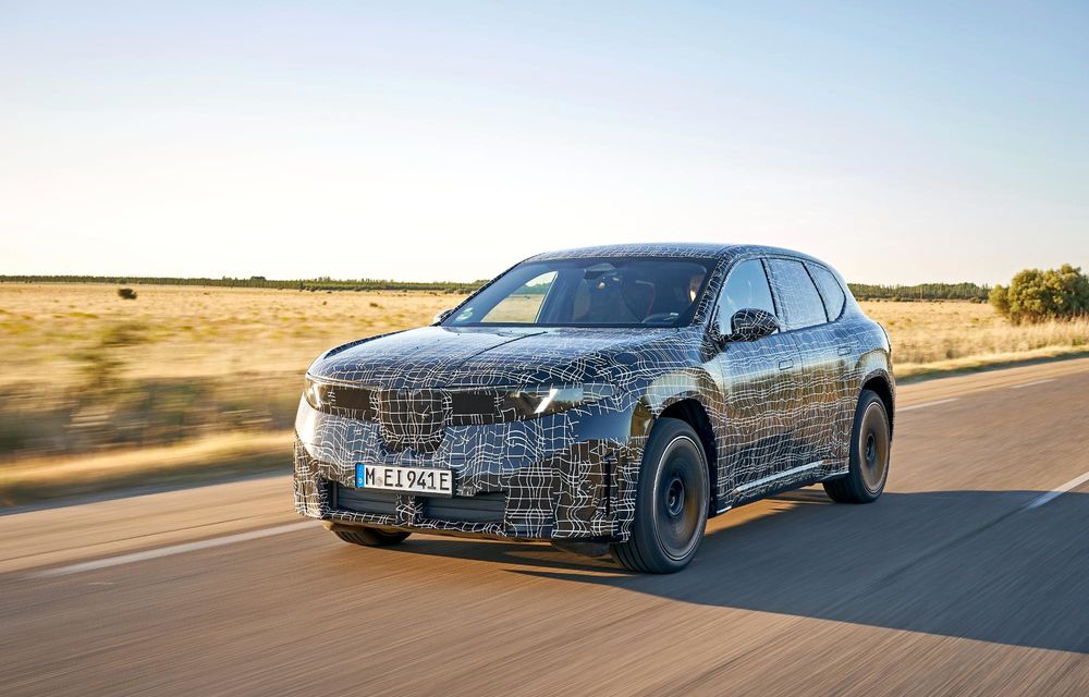 Noi imagini cu viitorul BMW iX3: autonomie de 800 km - Poza 21