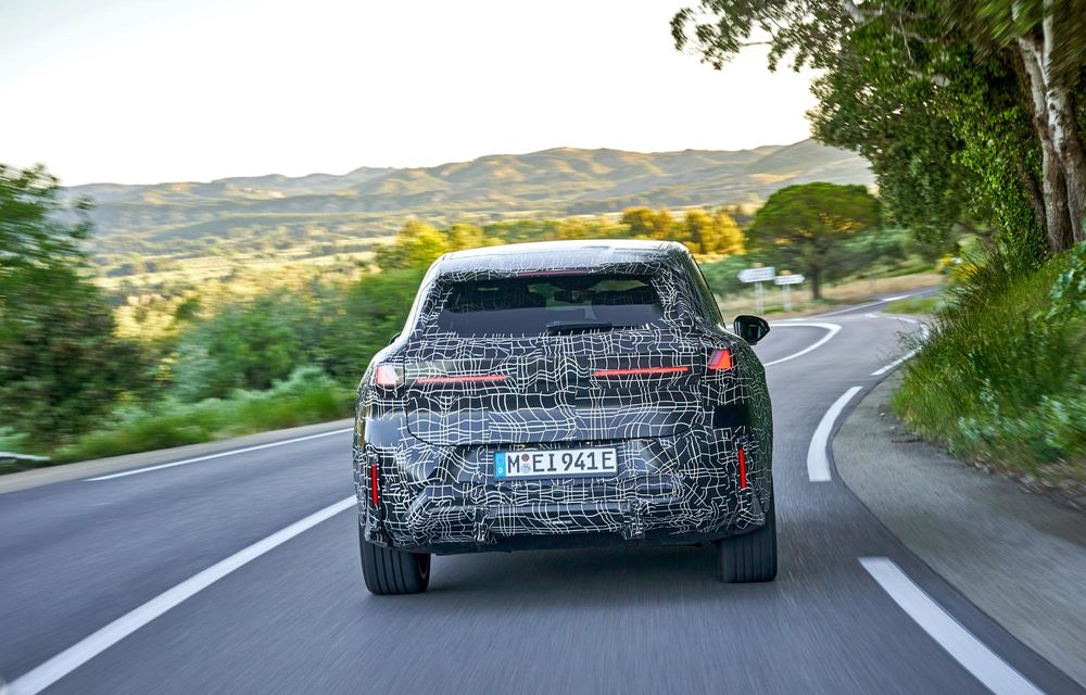 Noi imagini cu viitorul BMW iX3: autonomie de 800 km - Poza 24