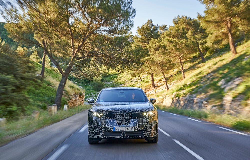 Noi imagini cu viitorul BMW iX3: autonomie de 800 km - Poza 26