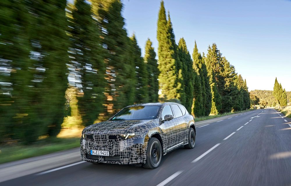 Noi imagini cu viitorul BMW iX3: autonomie de 800 km - Poza 27