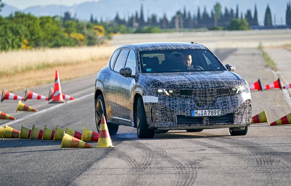 Noi imagini cu viitorul BMW iX3: autonomie de 800 km - Poza 31