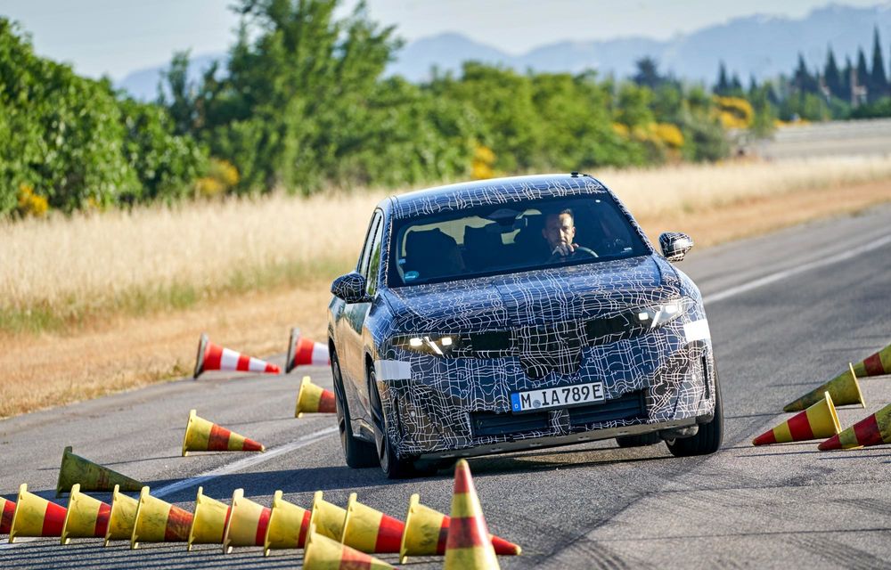 Noi imagini cu viitorul BMW iX3: autonomie de 800 km - Poza 32