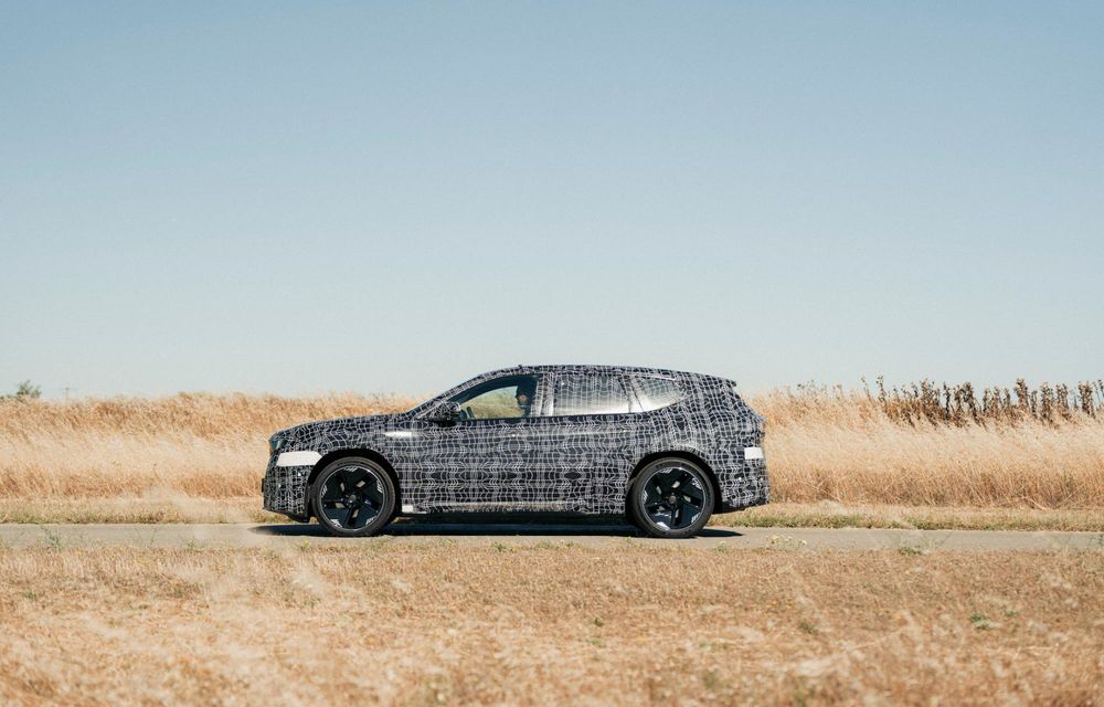 Noi imagini cu viitorul BMW iX3: autonomie de 800 km - Poza 36