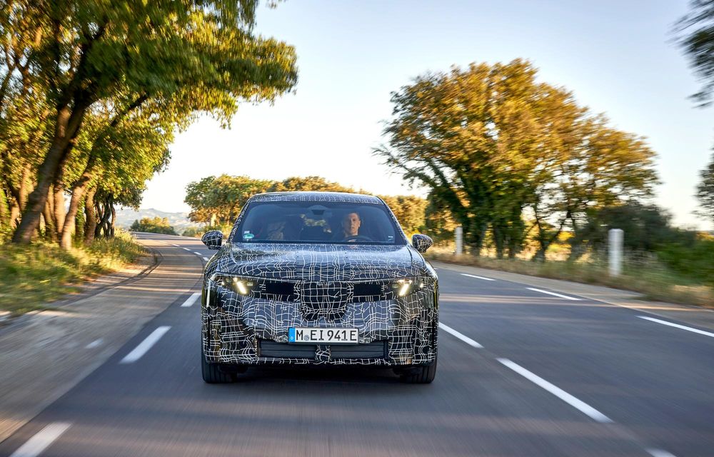 Noi imagini cu viitorul BMW iX3: autonomie de 800 km - Poza 23