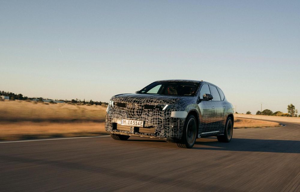 Noi imagini cu viitorul BMW iX3: autonomie de 800 km - Poza 1
