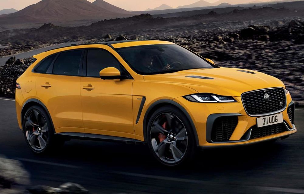 Jaguar spune adio motorului V8 cu ediția specială F-Pace SVR 575 Ultimate Edition - Poza 1
