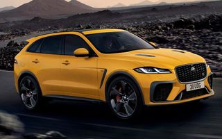 Jaguar spune adio motorului V8 cu ediția specială F-Pace SVR 575 Ultimate Edition