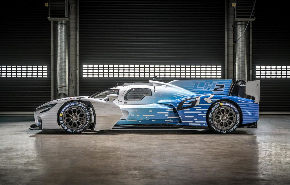 Toyota prezintă noul concept GR LH2 Racing: prototip de anduranță alimentat cu hidrogen lichid - Poza 3