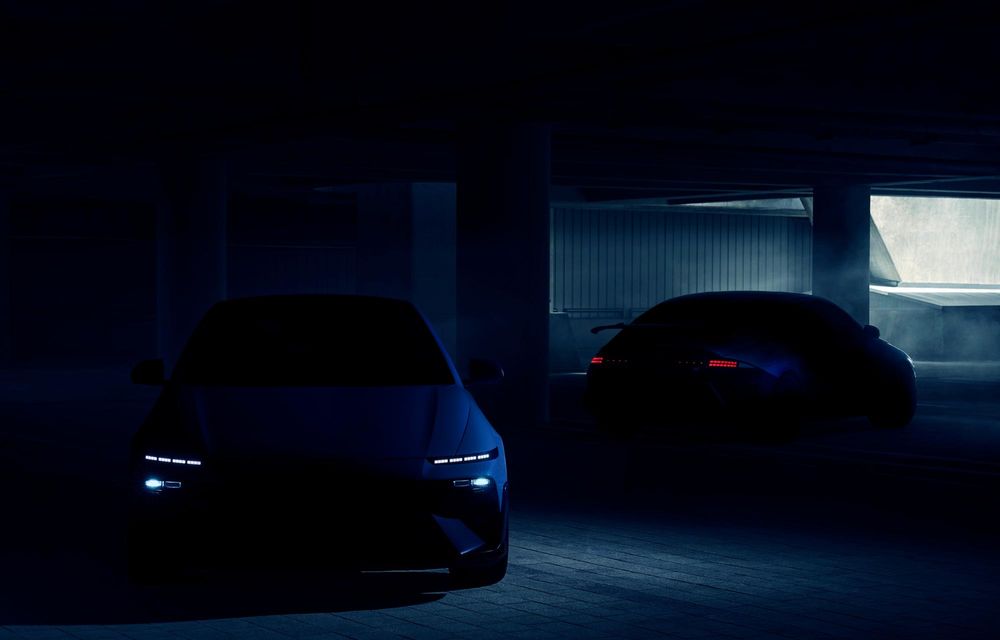 Imagini noi cu viitorul Hyundai Ioniq 6 N: versiunea de performanță va fi lansată la Goodwood - Poza 2