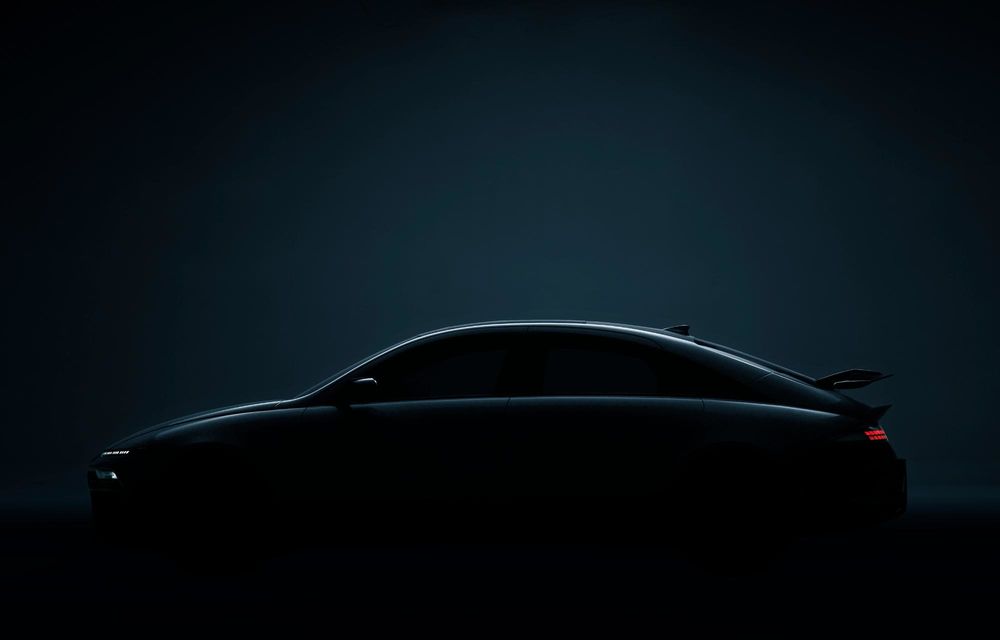 Imagini noi cu viitorul Hyundai Ioniq 6 N: versiunea de performanță va fi lansată la Goodwood - Poza 3