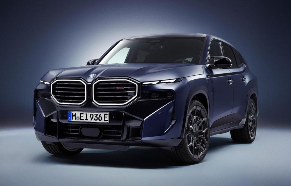 Noutăți pentru BMW XM: gamă simplificată și culoare exterioară nouă - Poza 1