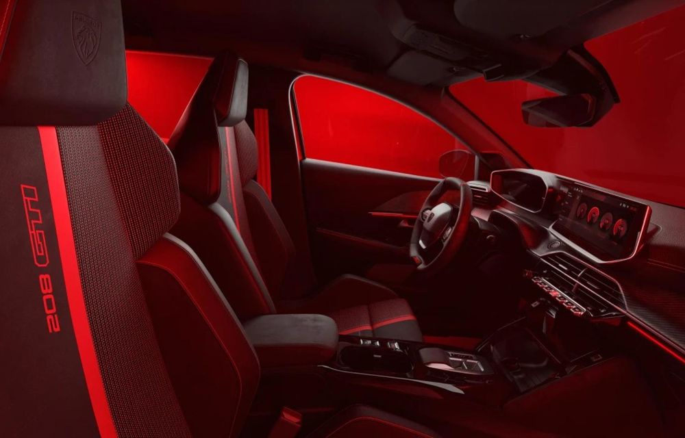 Noul Peugeot e-208 GTi: primul hot hatch electric al mărcii are 280 CP - Poza 11