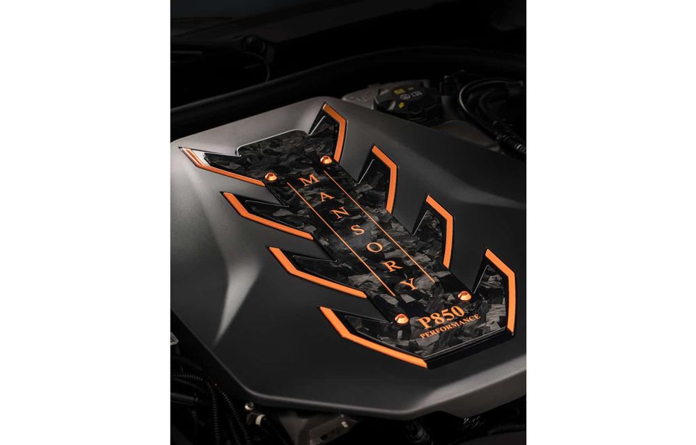 Pachet de tuning de la Mansory pentru BMW M5: 850 CP și multă fibră de carbon - Poza 7